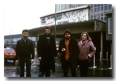 Alois & some of his co-attendees on what looks like a bleak day! 