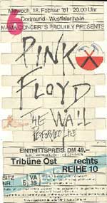 Wall Show Dortmund 18 Feb 1981