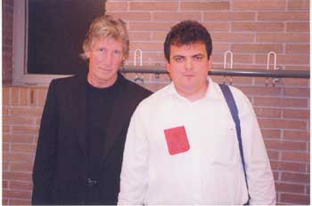 José Abellán with Roger 