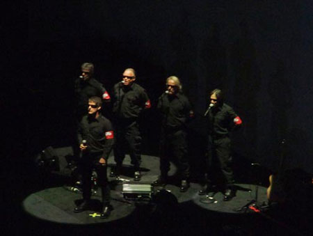 The Male Chorus with Robbie Wyckoff  (photo by Ken Murphy)