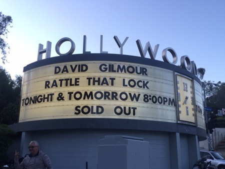 David Gilmour 24 March 2017 Hollywood