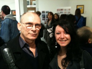 Paul Loasby (David Gilmour's Manager & Pink Floyd Co-Manager) with Natalie Thake (From AFG) 