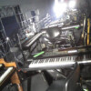 The stage from Harry's area