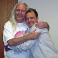 Then it was time for a hug or two!