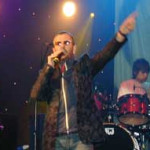 Ringo, with son Zac on the drums