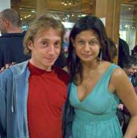 Storm's son Bill with Nina