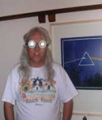 Well I couldn't resist asking John if I could try them on!